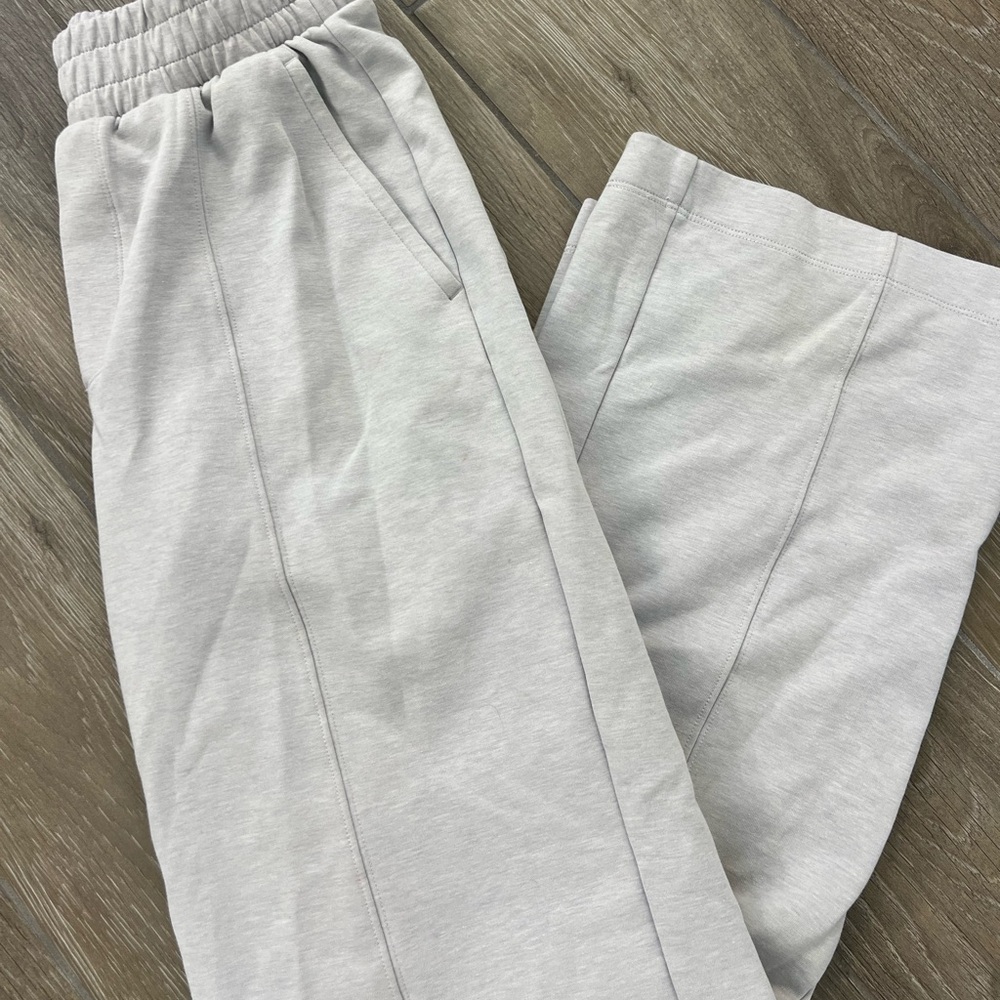 Old Navy Active Light Gray Wide Leg Pants